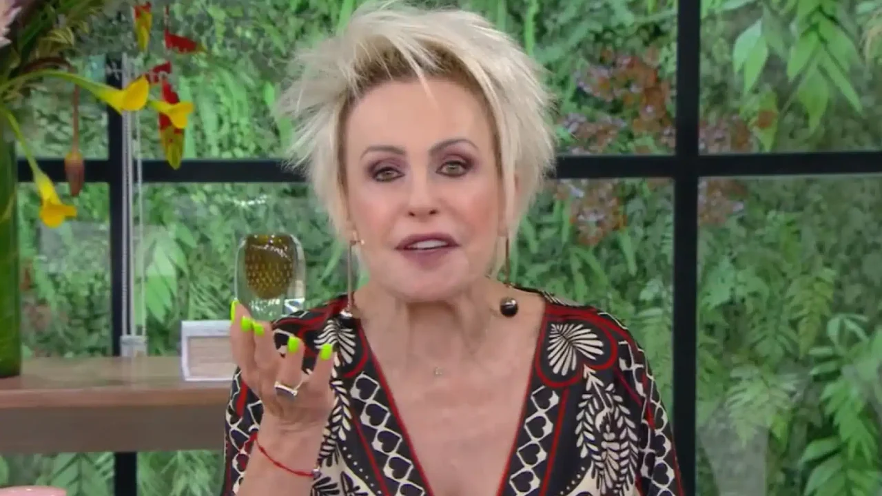 Foto de Ana Maria Braga na Globo
