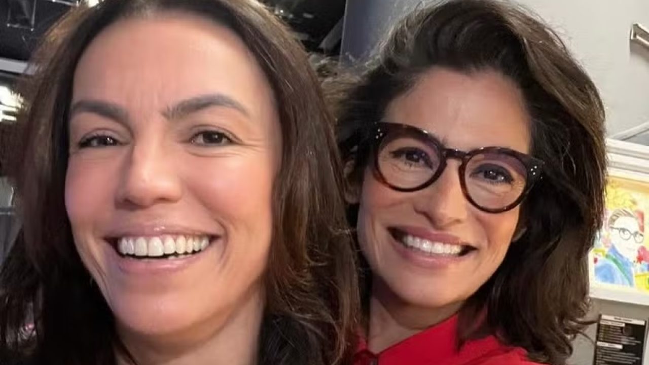 Renata Vasconcellos e Ana Paula Araújo
