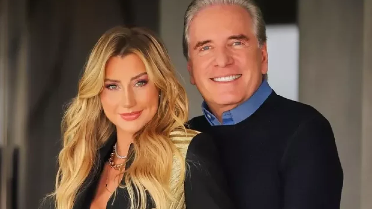 Ana Paula Siebert e Roberto Justus