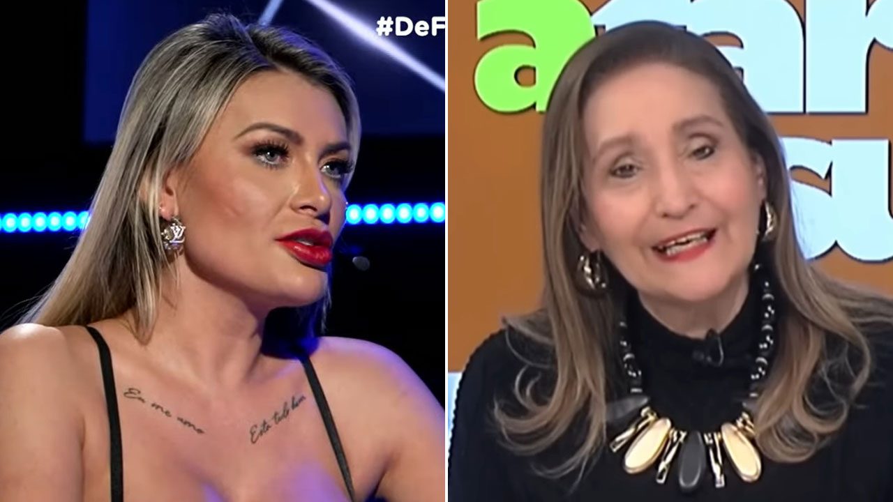 Andressa Urach no De Frente com Blogueirinha e Sonia Abrão apresentando o A Tarde é Sua na RedeTV!