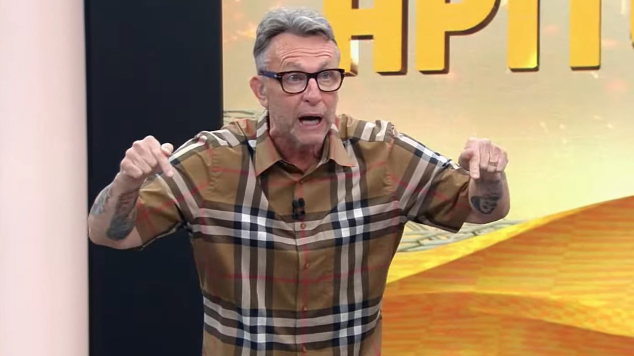 Foto do ex-jogador Neto, apresentador da Band