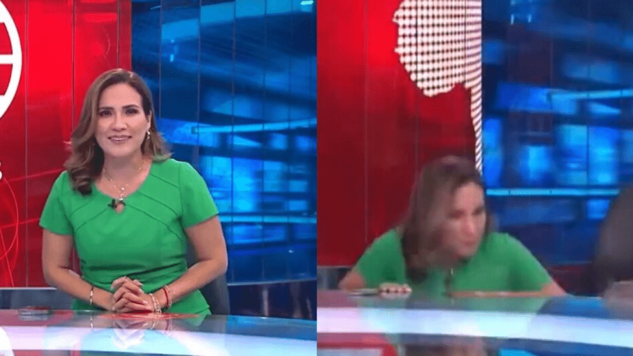 Foto da apresentadora Alvina Ruiz