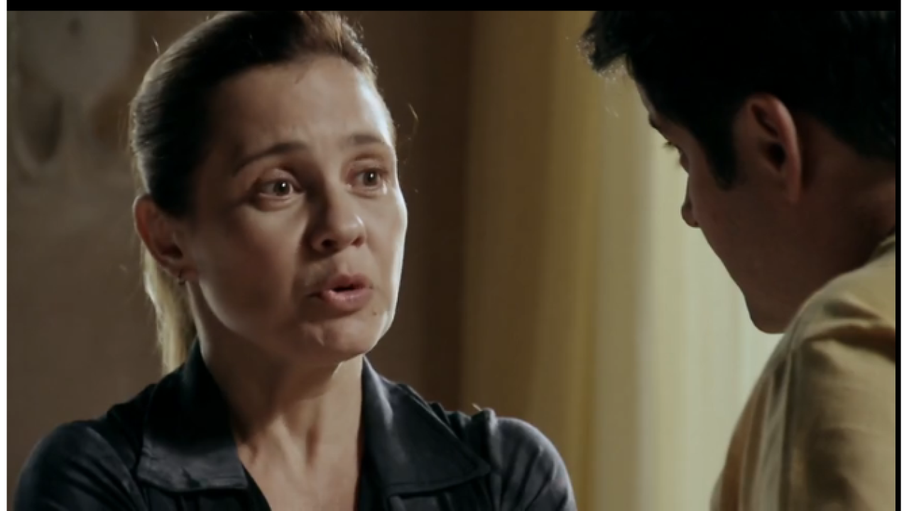 Carminha avisa a Tufão que tem certeza que ele não teve culpa na morte de Genésio em Avenida Brasil