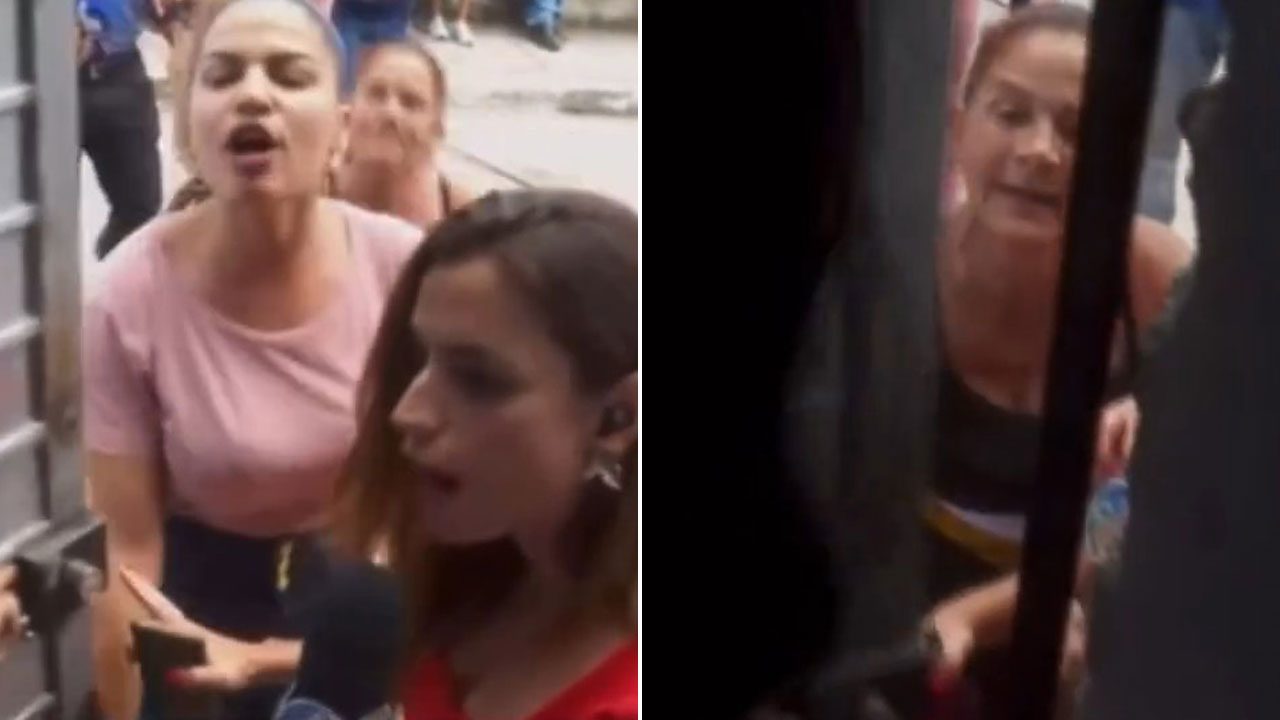 Mulheres discutem e gritam durante confusão exibida ao vivo no programa Alô Juca da TV Aratu