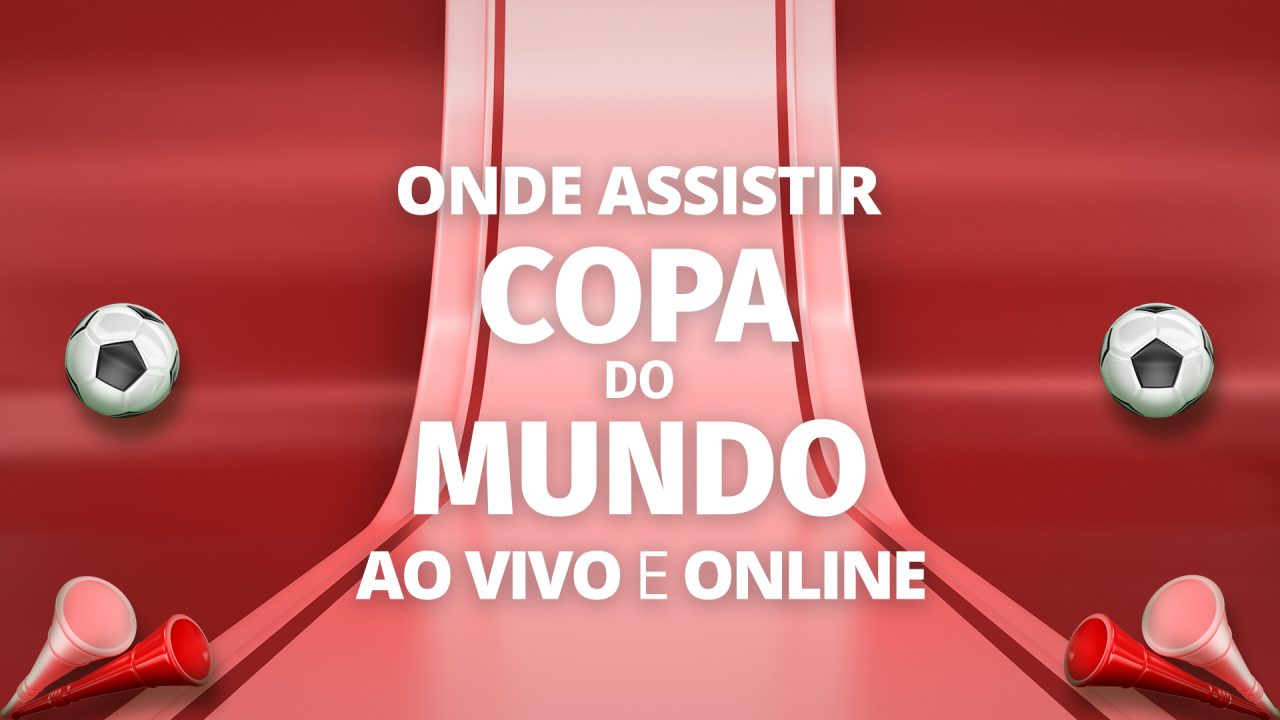 Arte das transmissões dos jogos da Copa do Mundo 2026
