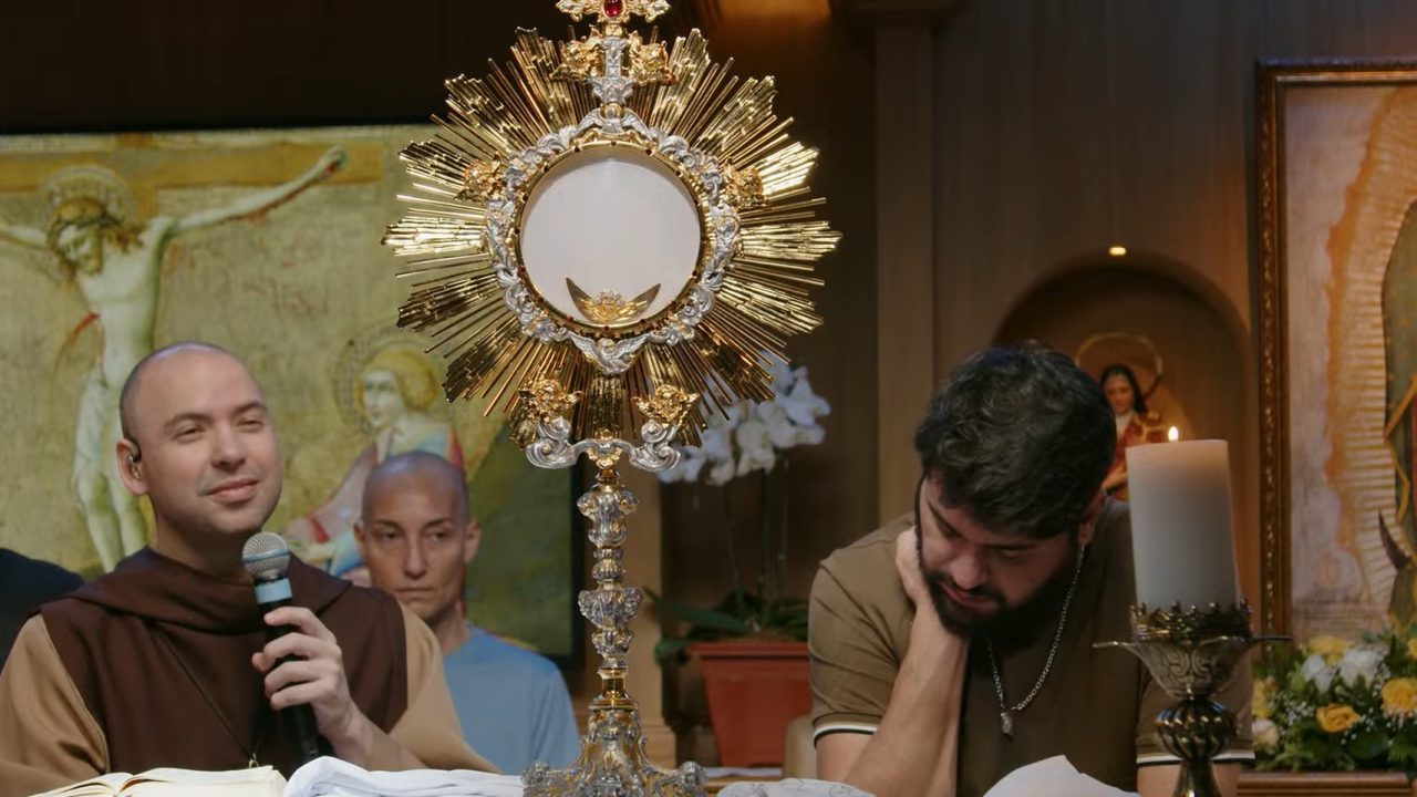 Frei Gilson e Cristiano