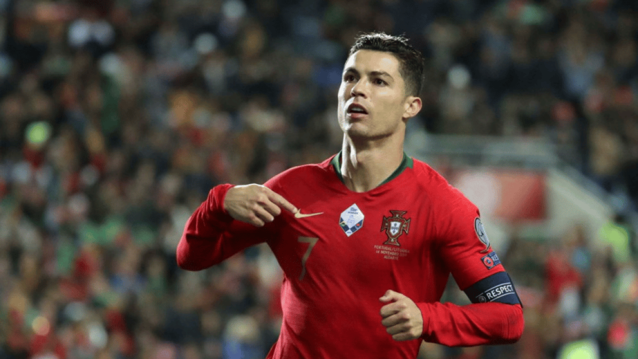 Foto do jogador Cristiano Ronaldo