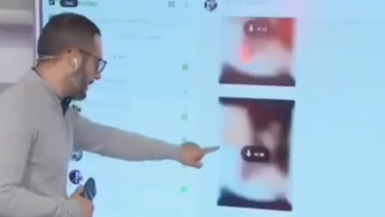 Apresentador de TV Argentina