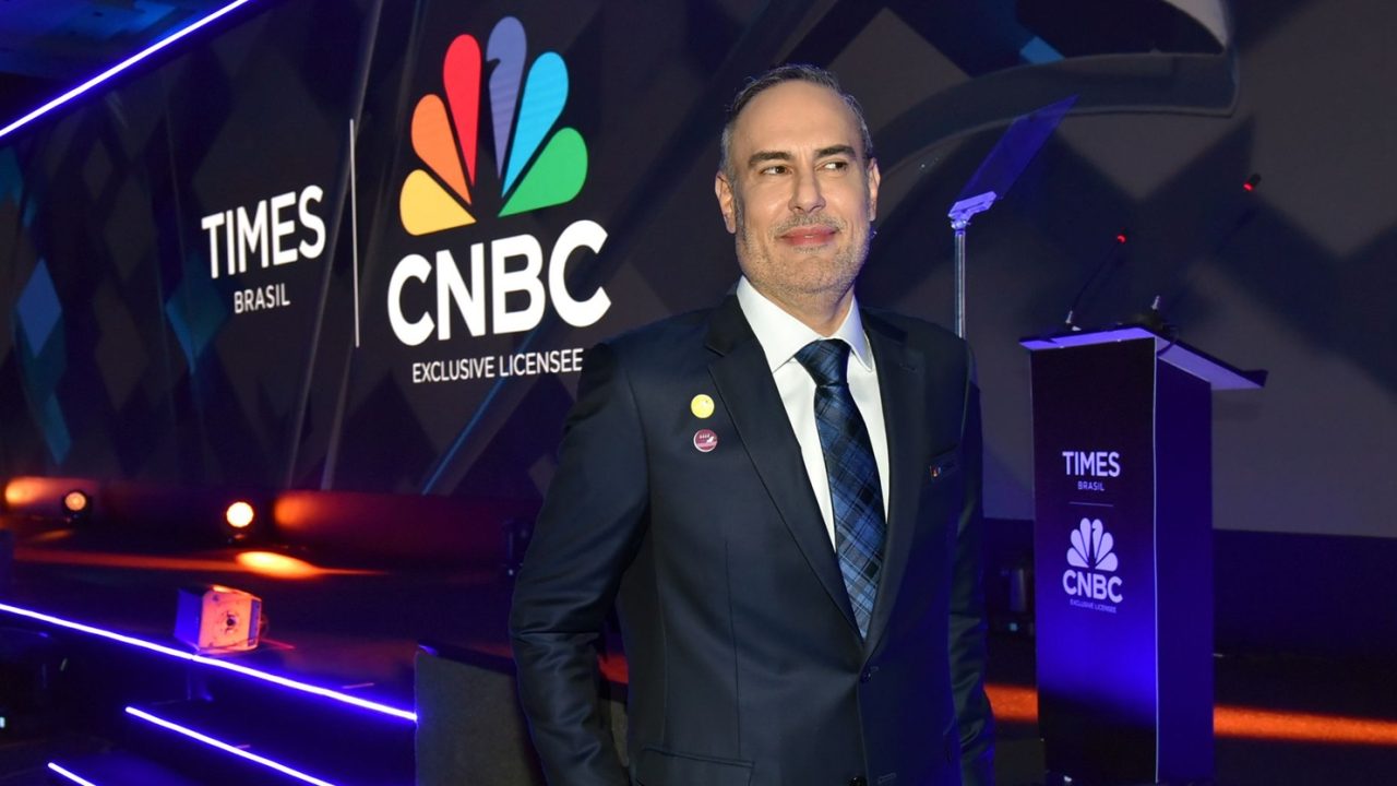 Foto de Douglas Tavolaro, dono da Times Brasil CNBC