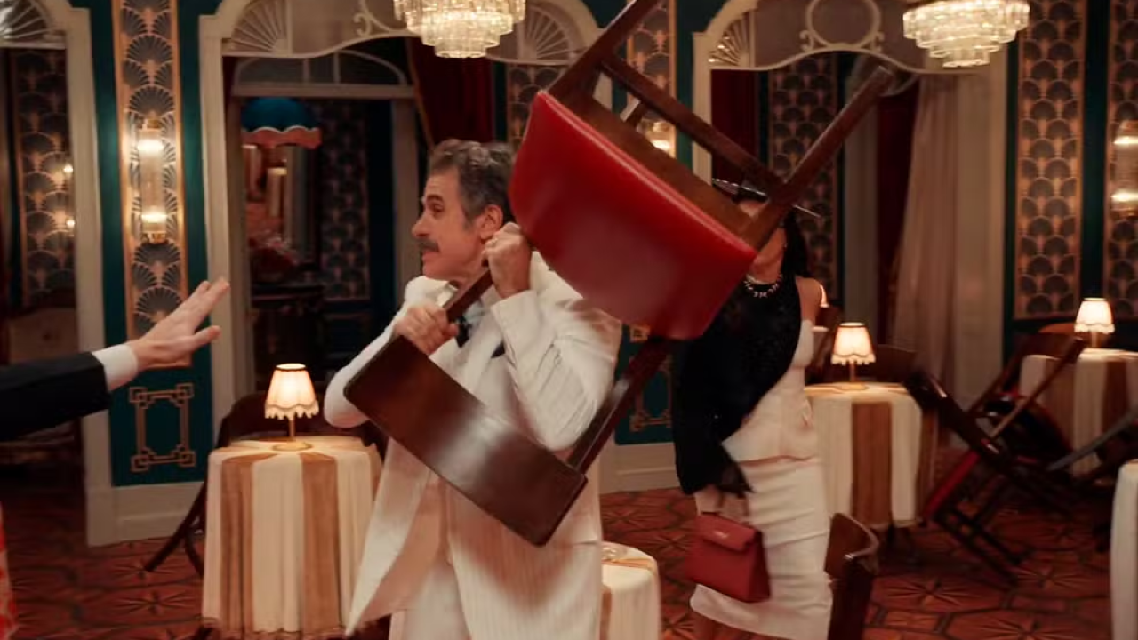 Ernesto invade o Dancing no dia do Ano Novo em Êta Mundo Melhor!