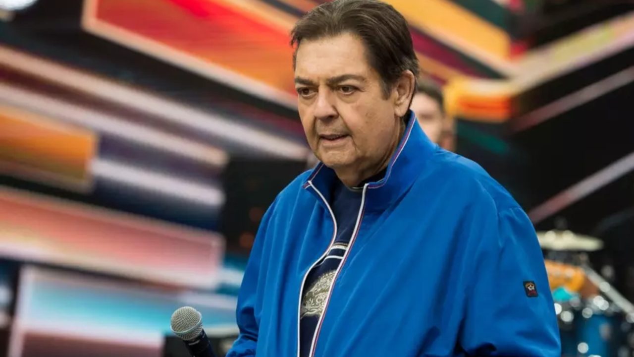 Foto de Faustão em programa da Band