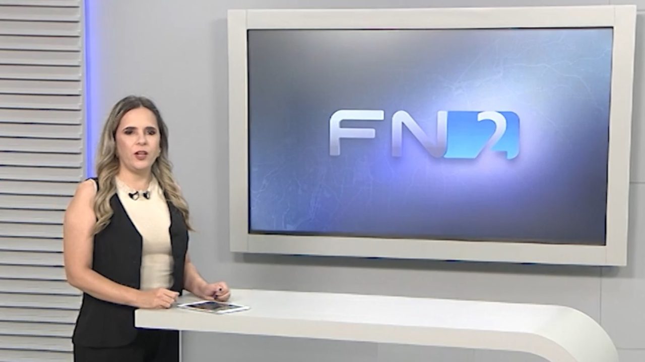 Foto do telejornal Fronteira Notícias, da TV Fronteira