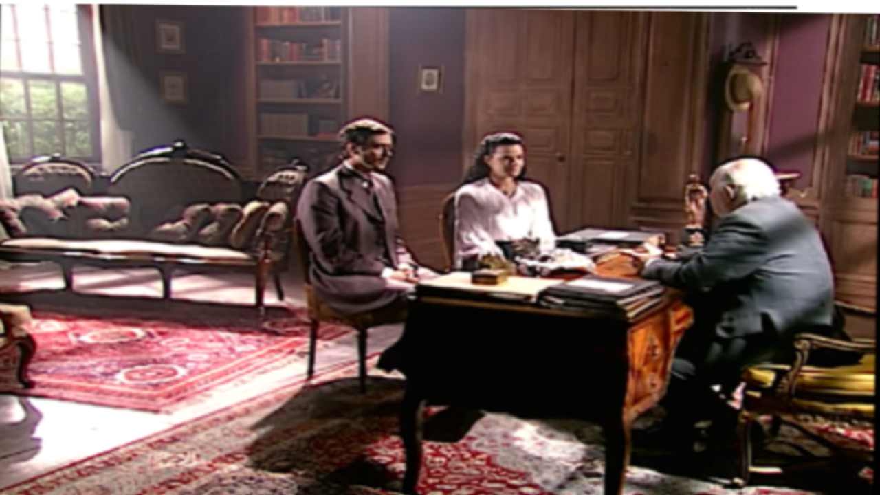 Giulianna é barrada na casa de Janete e pede ajuda a Marco Antônio em Terra Nostra