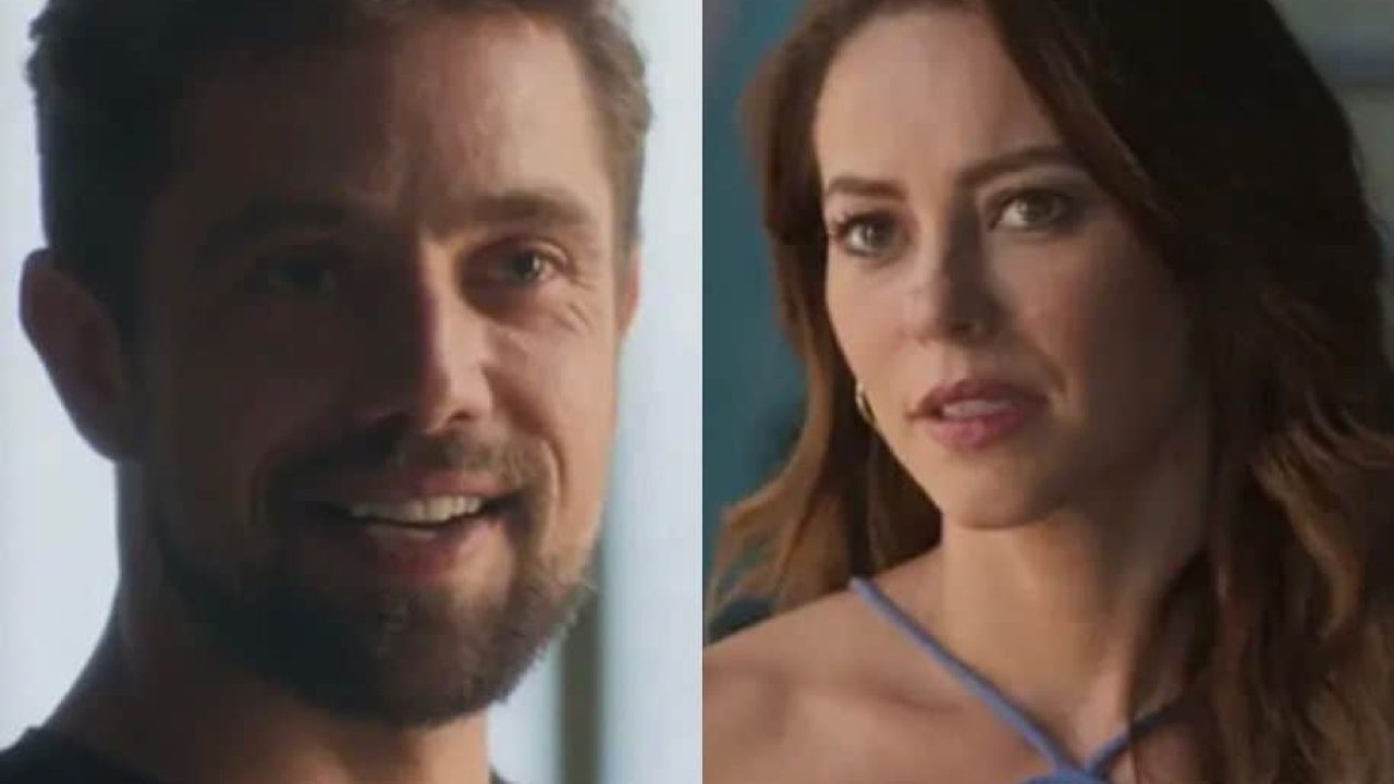 Cena da novela Cara e Coragem