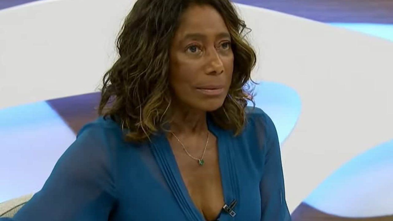 Foto da jornalista Glória Maria