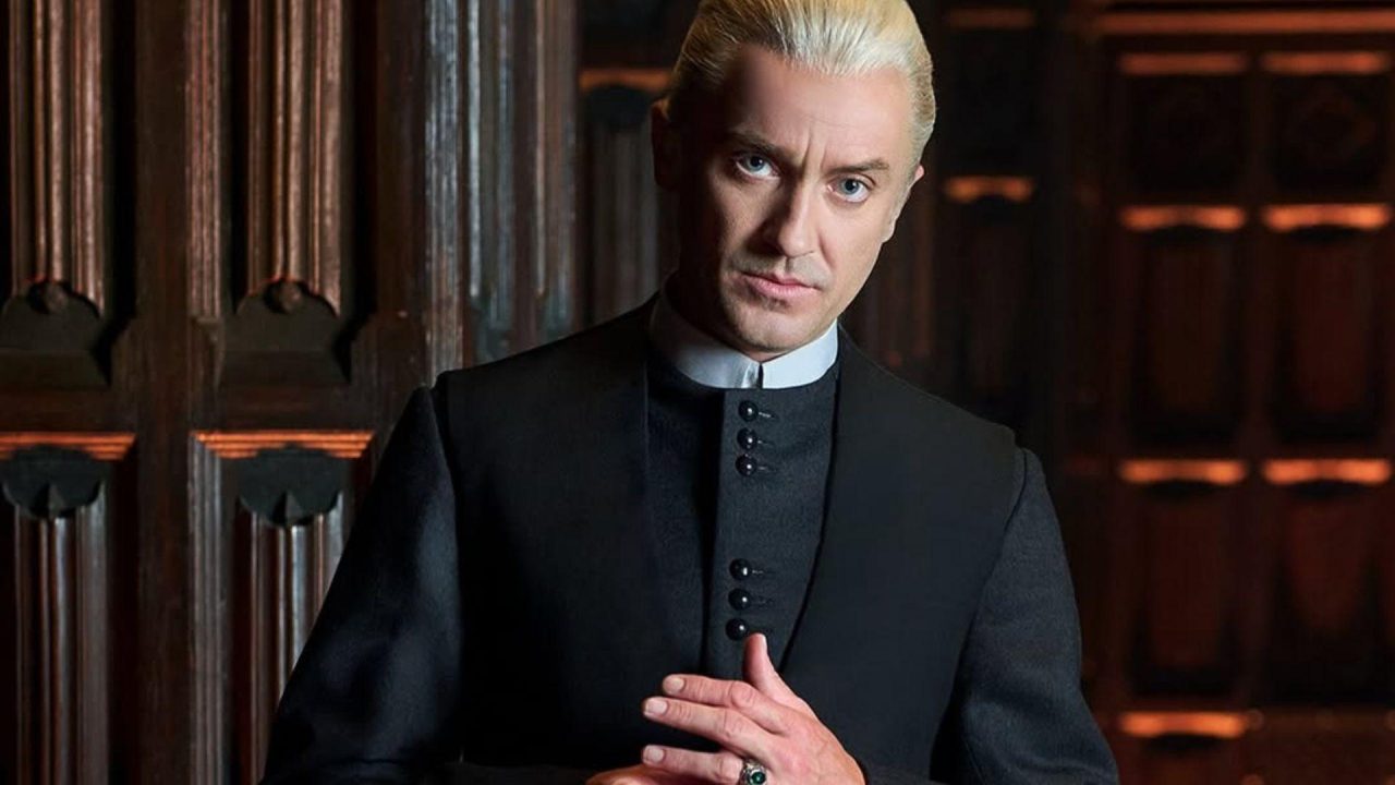 Imagem de Tom Felton, ator de Harry Potter