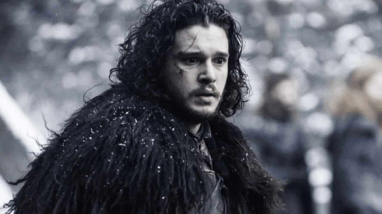 Foto do personagem Jon Snow, de Game of Thrones