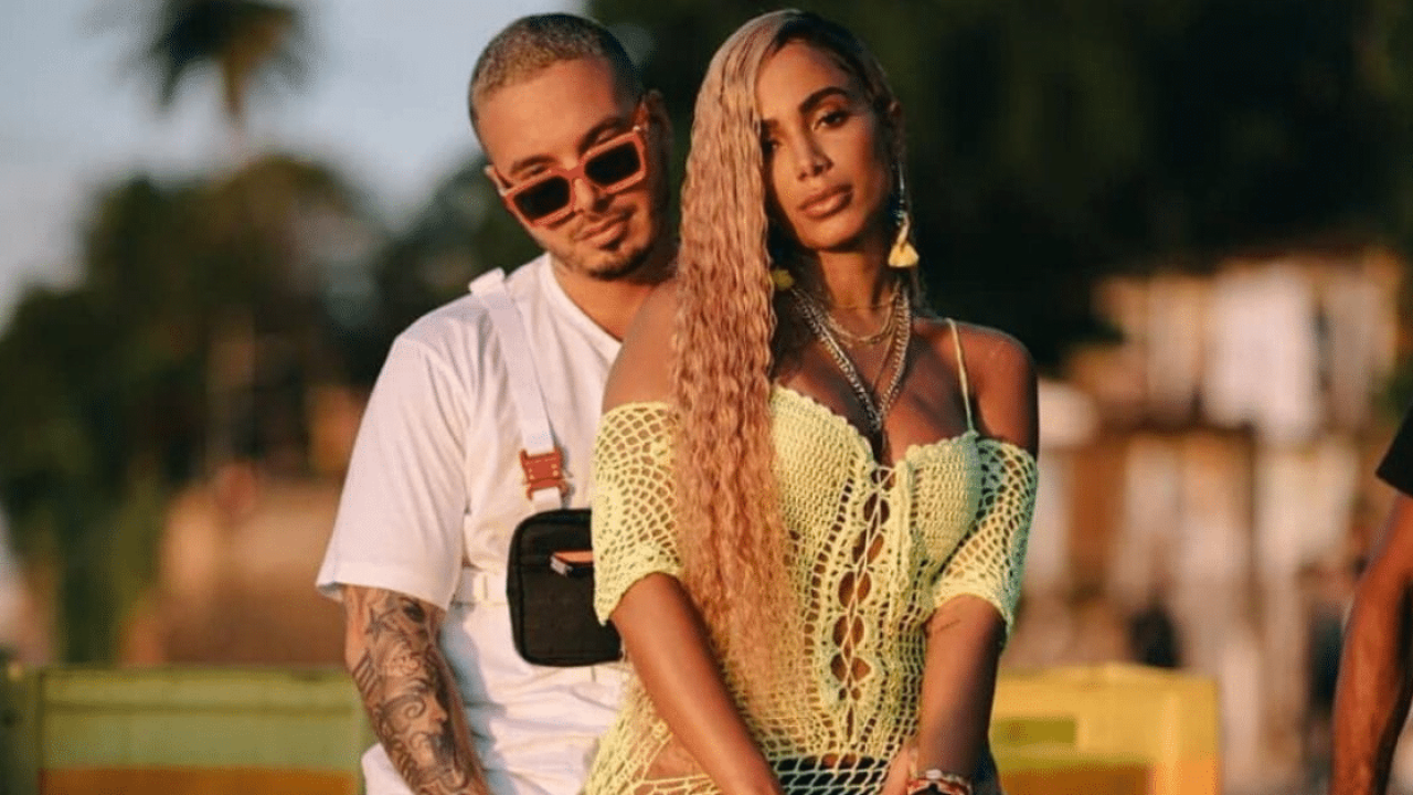Foto de J Balvin e Anitta