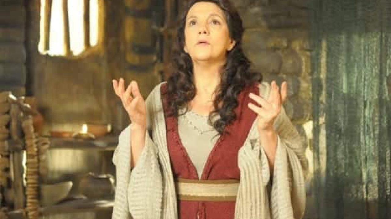 Cena da novela Os Dez Mandamentos