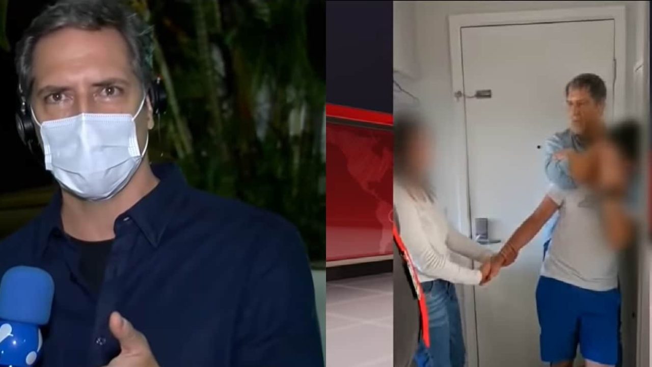 Luís Ernesto Lacombe imobilizou casal de bandidos que invadiu seu apartamento (foto: Reprodução/RedeTV!)