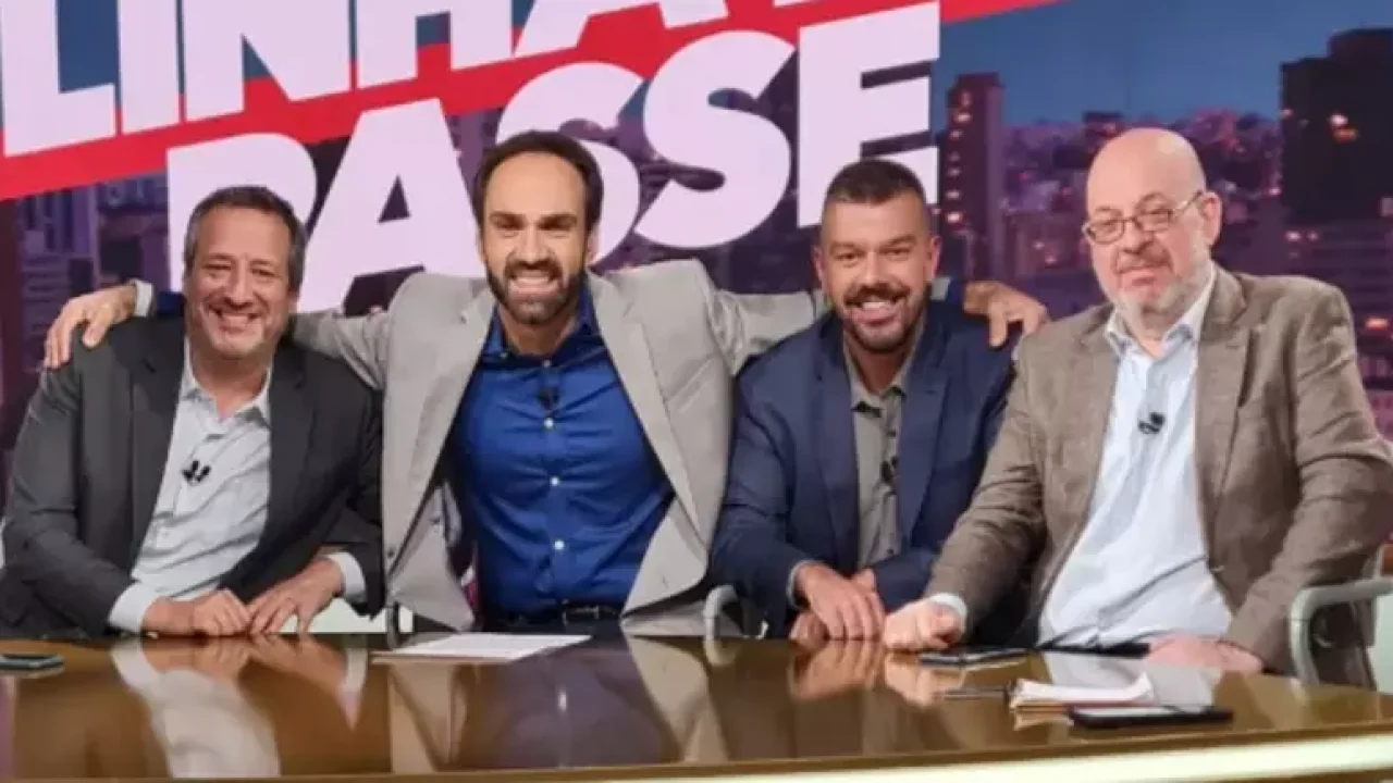 Foto do jornal Linha de Passe, da ESPN
