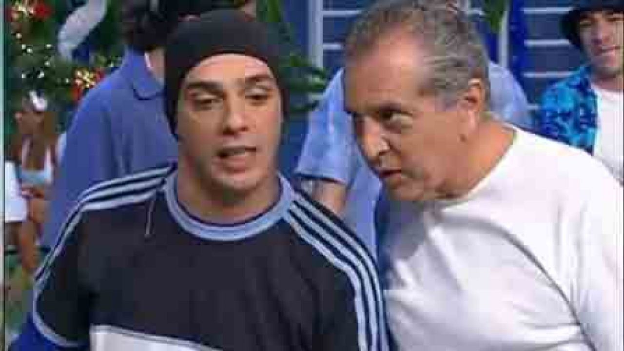 Marcelo Médici e Carlos Alberto de Nóbrega em A Praça é Nossa