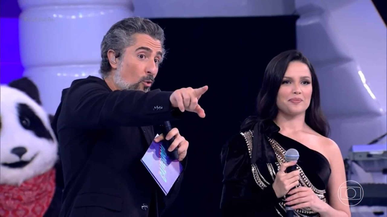 Foto de Marcos Mion e Juliette Freire