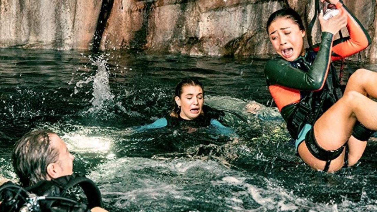 Foto do filme Medo Profundo que fala sobre tubarão