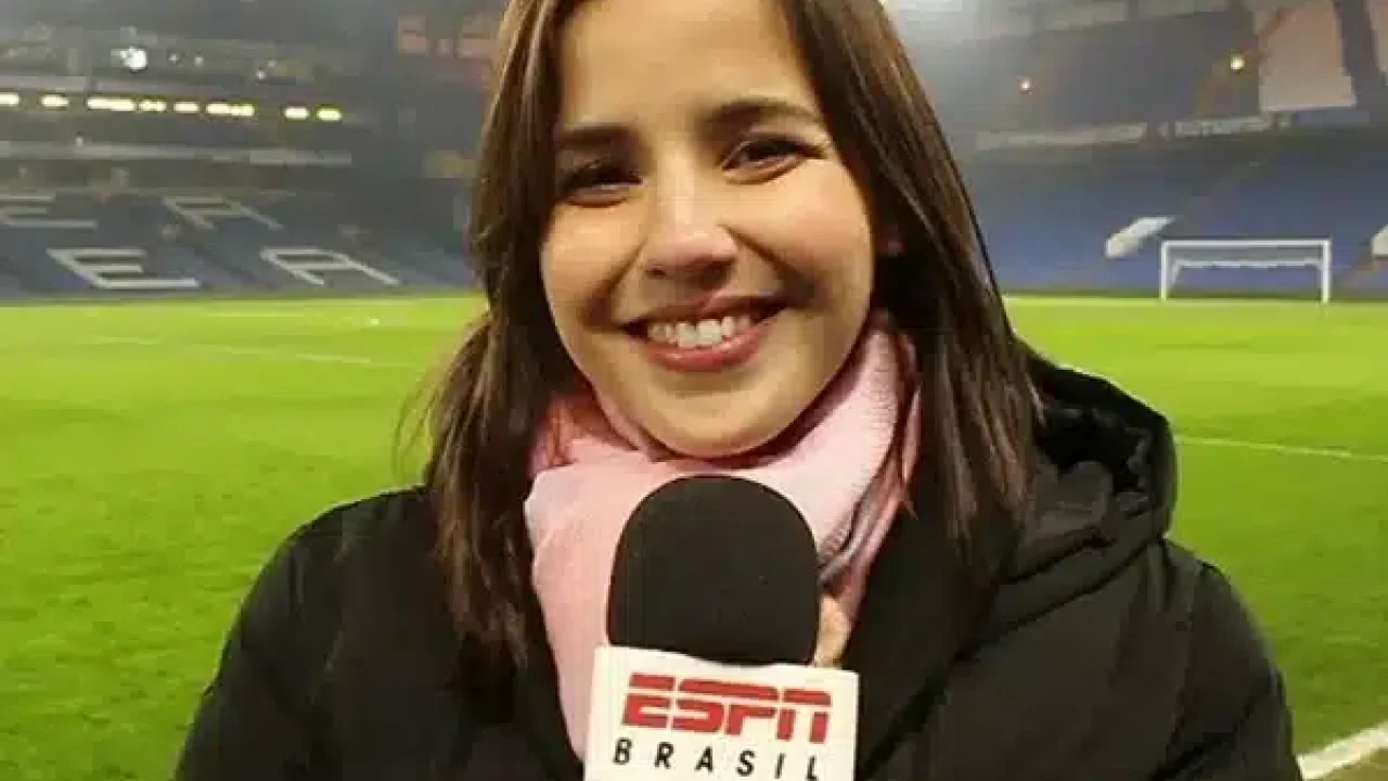 Foto Natalie Gedra, repórter da ESPN