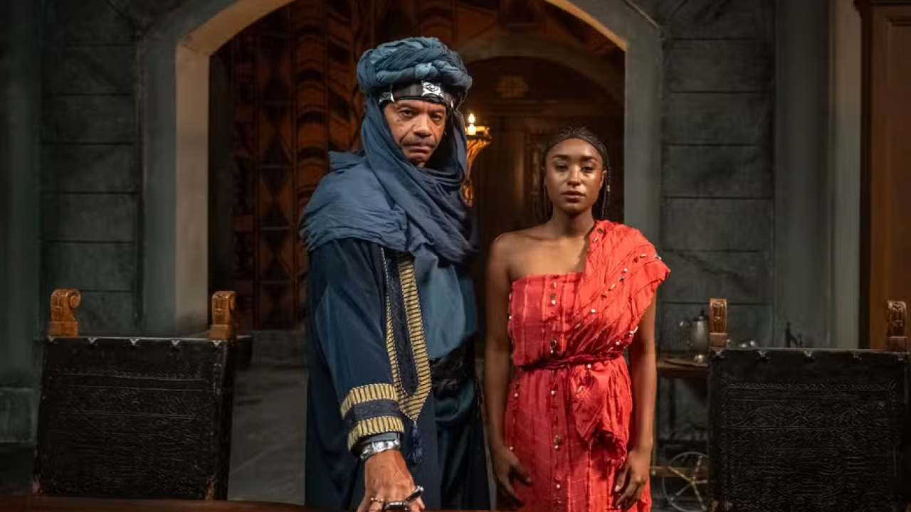 Pascoal e Imani vão a Batanga para dar um golpe em Jendal em A Nobreza do Amor