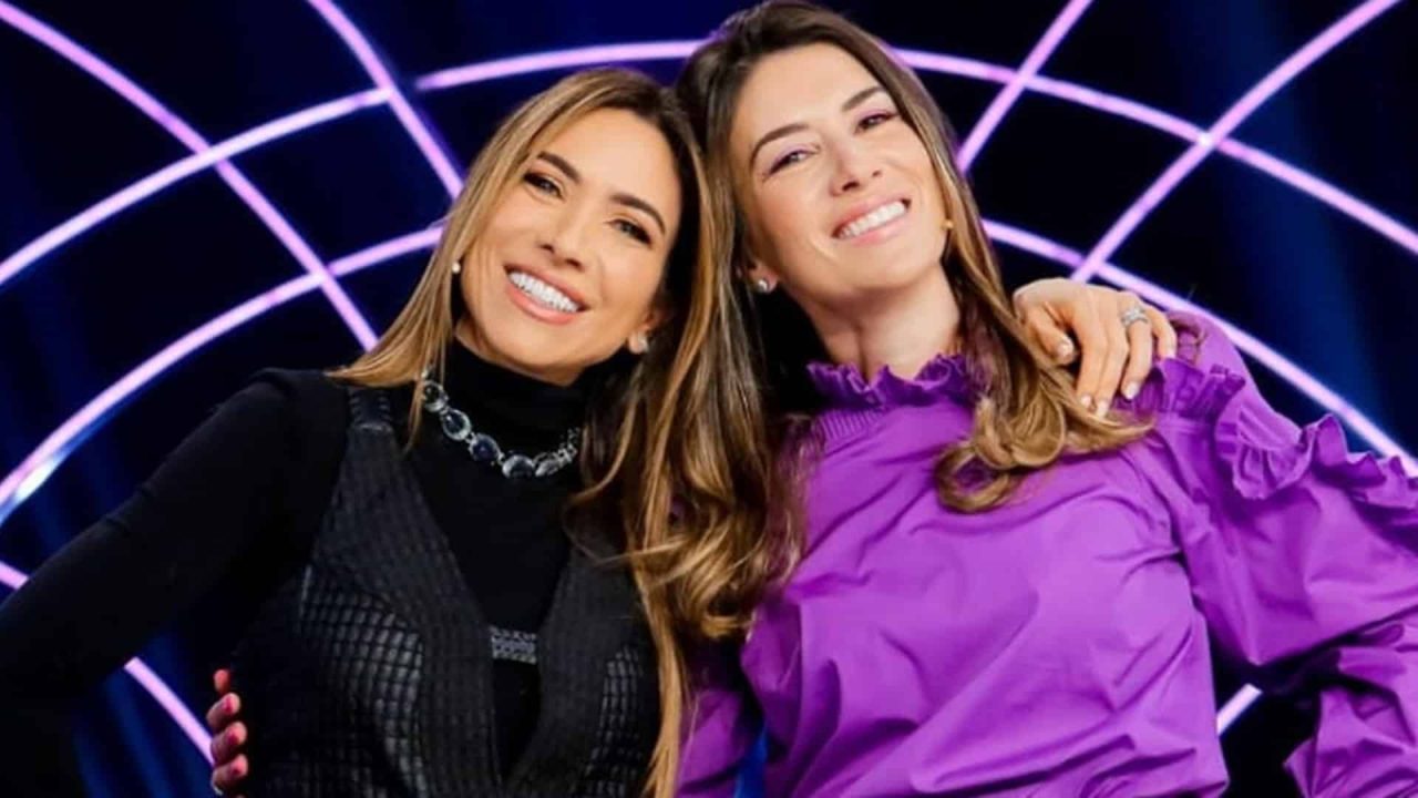 Foto de Patricia e Rebeca Abravanel, filhas de Silvio Santos, dono do SBT