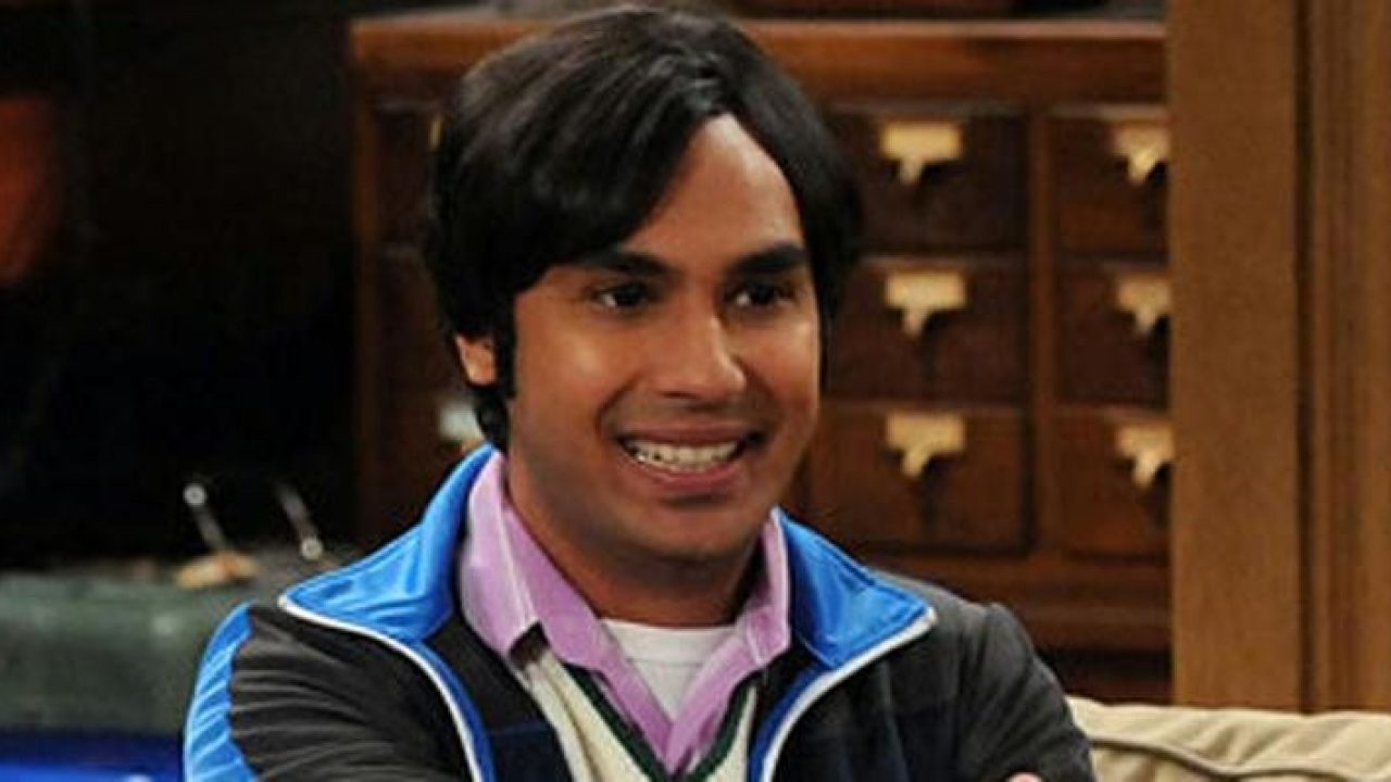 Foto do ator Kunal Nayyar em The Big Bang Theory
