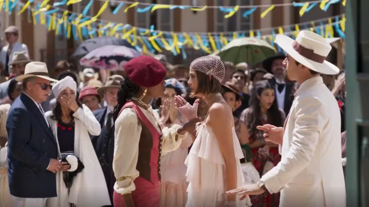 Revoltada, Alika vai tirar satisfações com Virgínia em A Nobreza do Amor