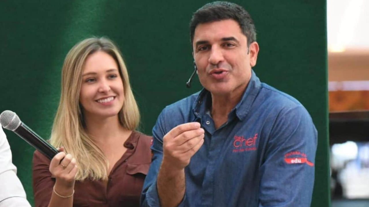 Foto de Edu Guedes e Roberta Scherer