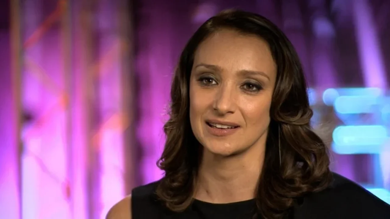 Foto da apresentadora Sabrina Parlatore