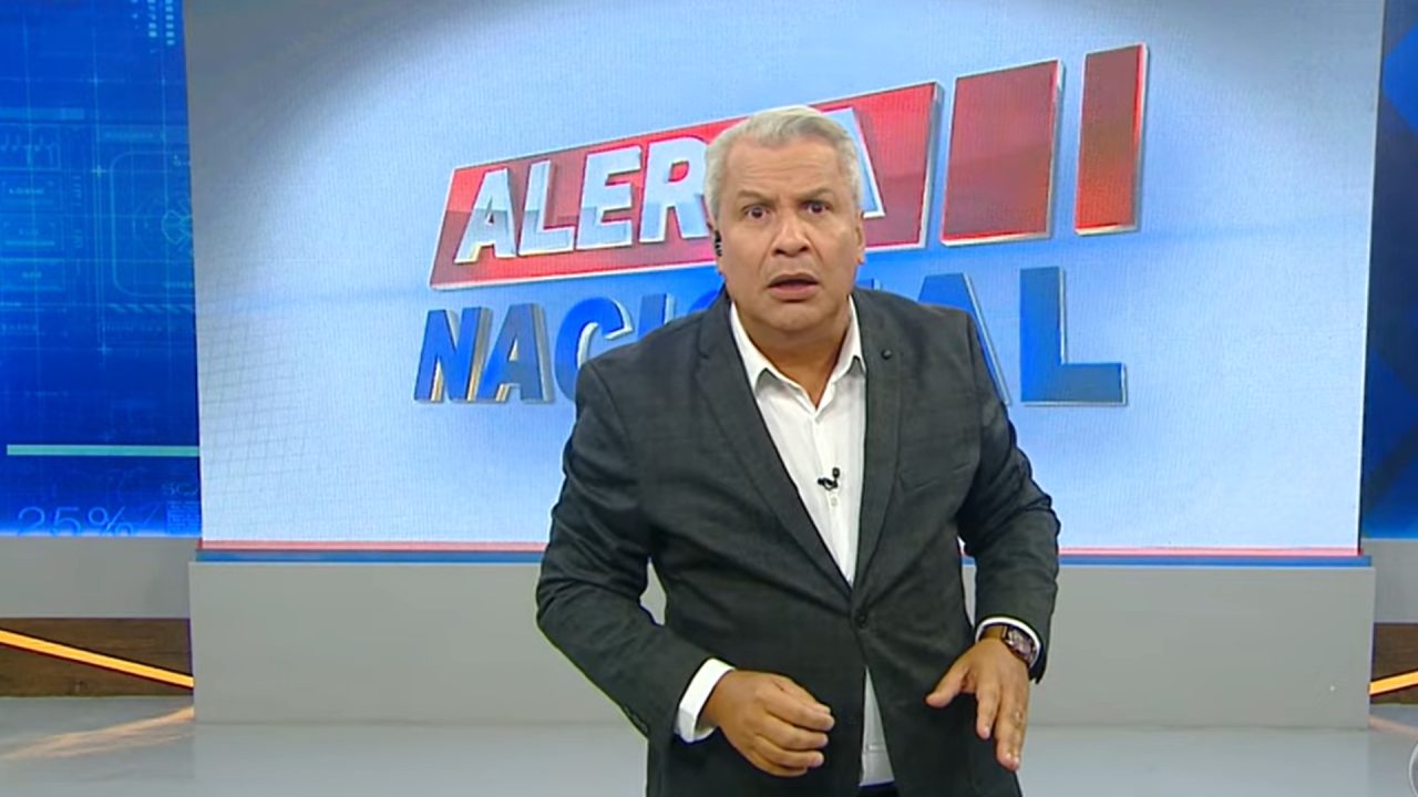 Foto de Sikêra Jr no Alerta Nacional