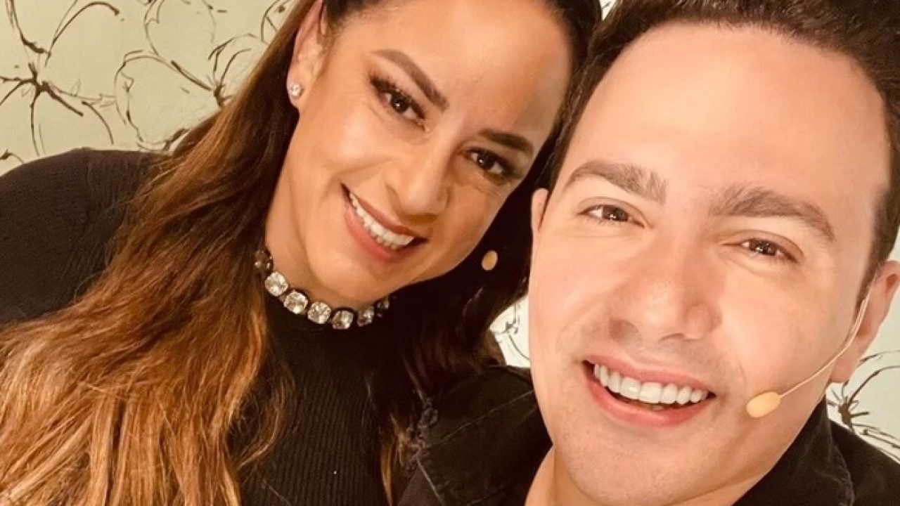 Foto de Silvia Abravanel e Gustavo Moura