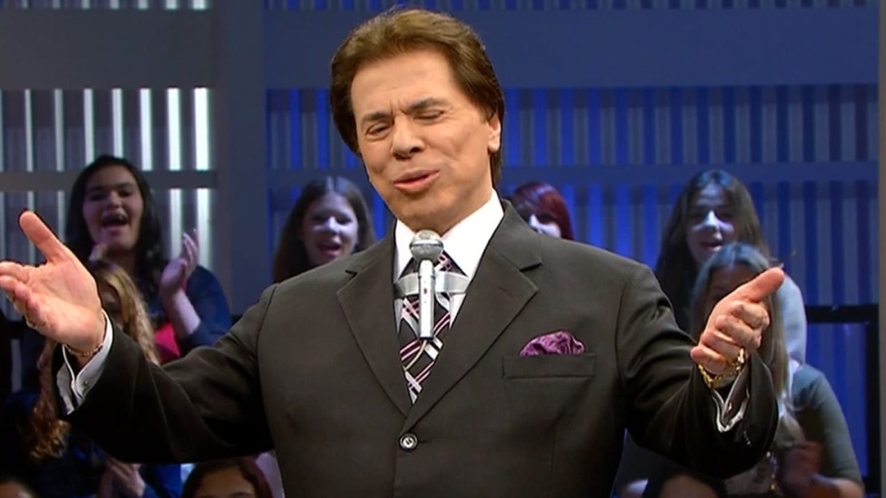 Silvio Santos em gravação de 2008, reapresentada por seu programa na noite de domingo (foto: Reprodução/SBT)