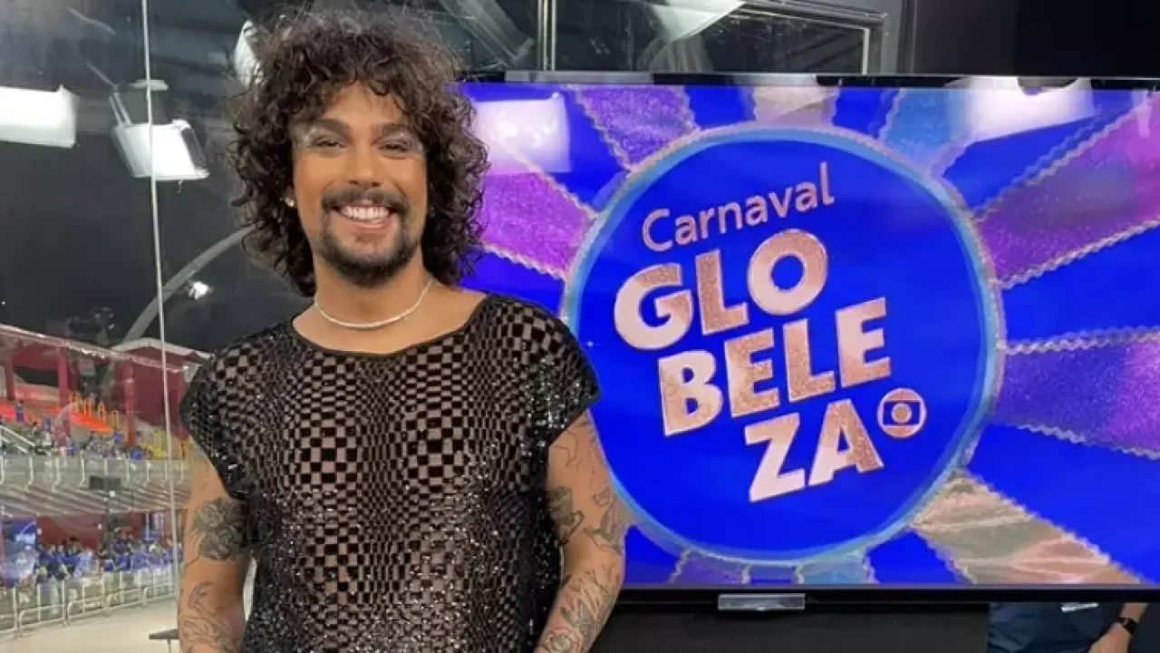 Foto de repórter da Globo