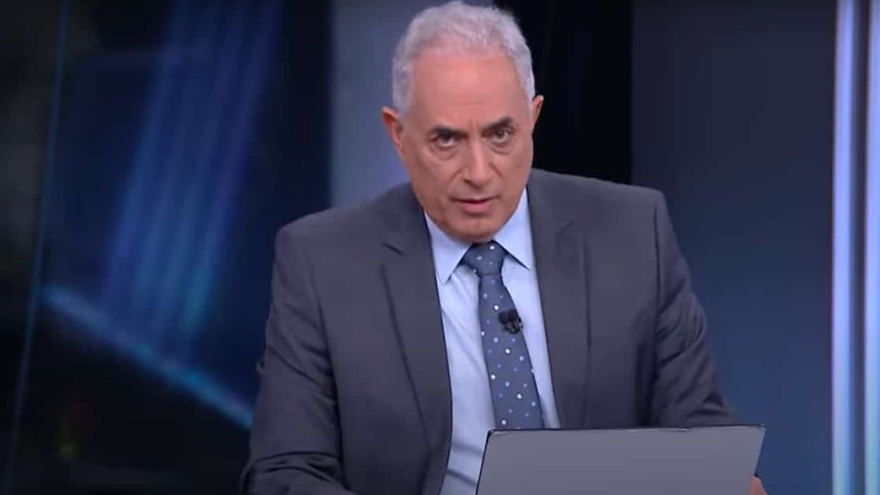 Foto de William Waack na CNN Brasil