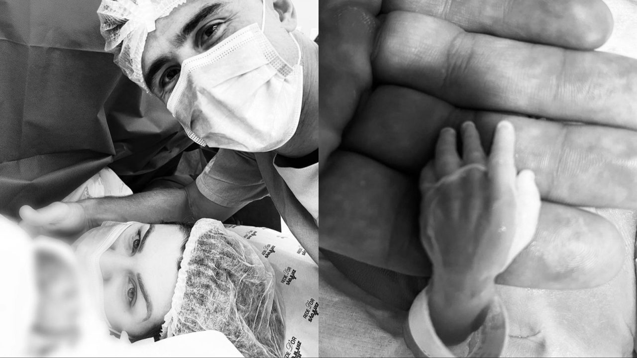 Filho mais novo de Willian Bigode morreu na barriga da mãe